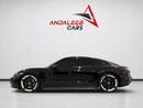 بورش تايكان AED 3,520 P.M | 0% DOWN PAYMENT | PORSCHE TAYCAN STANDARD | EV | 2023 | AMERICAN SPECS