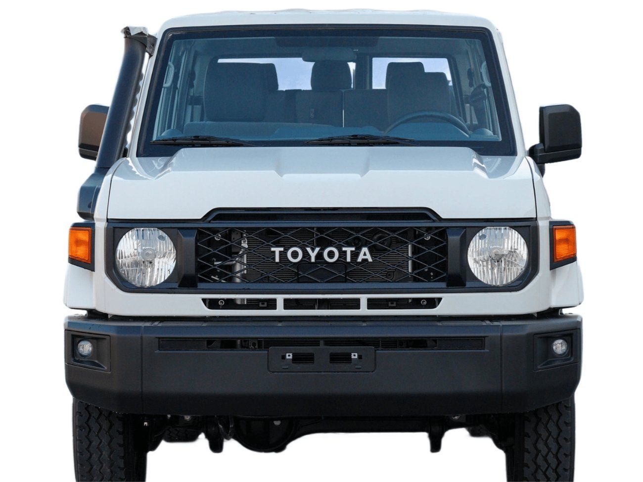 Toyota Land Cruiser 70 ECT0125 - 2025 Toyota LC76 4.2L Dsl Mt Mid White