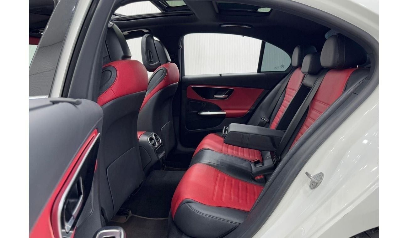 Mercedes-Benz C 200 Premium 1.5L 2023 Mercedes Benz C200 AMG Premium, Feb 2028 Mercedes Warranty + Service Pack, Low Kms