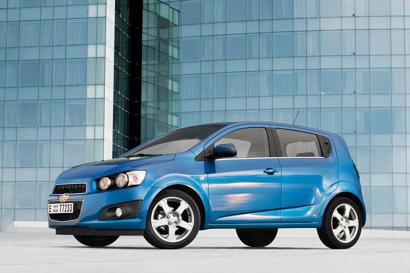 Chevrolet Sonic exterior - Front Left Angled