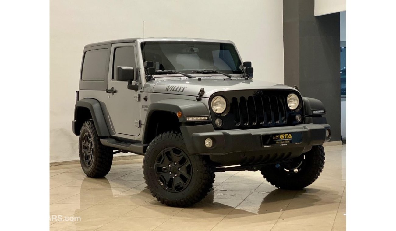 Jeep Wrangler 2017 Jeep Wrangler Willys, FOX Lift Kit, 2022 Jeep Warranty, Service History, GCC