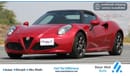 Alfa Romeo 4C Spider 1750 TBI