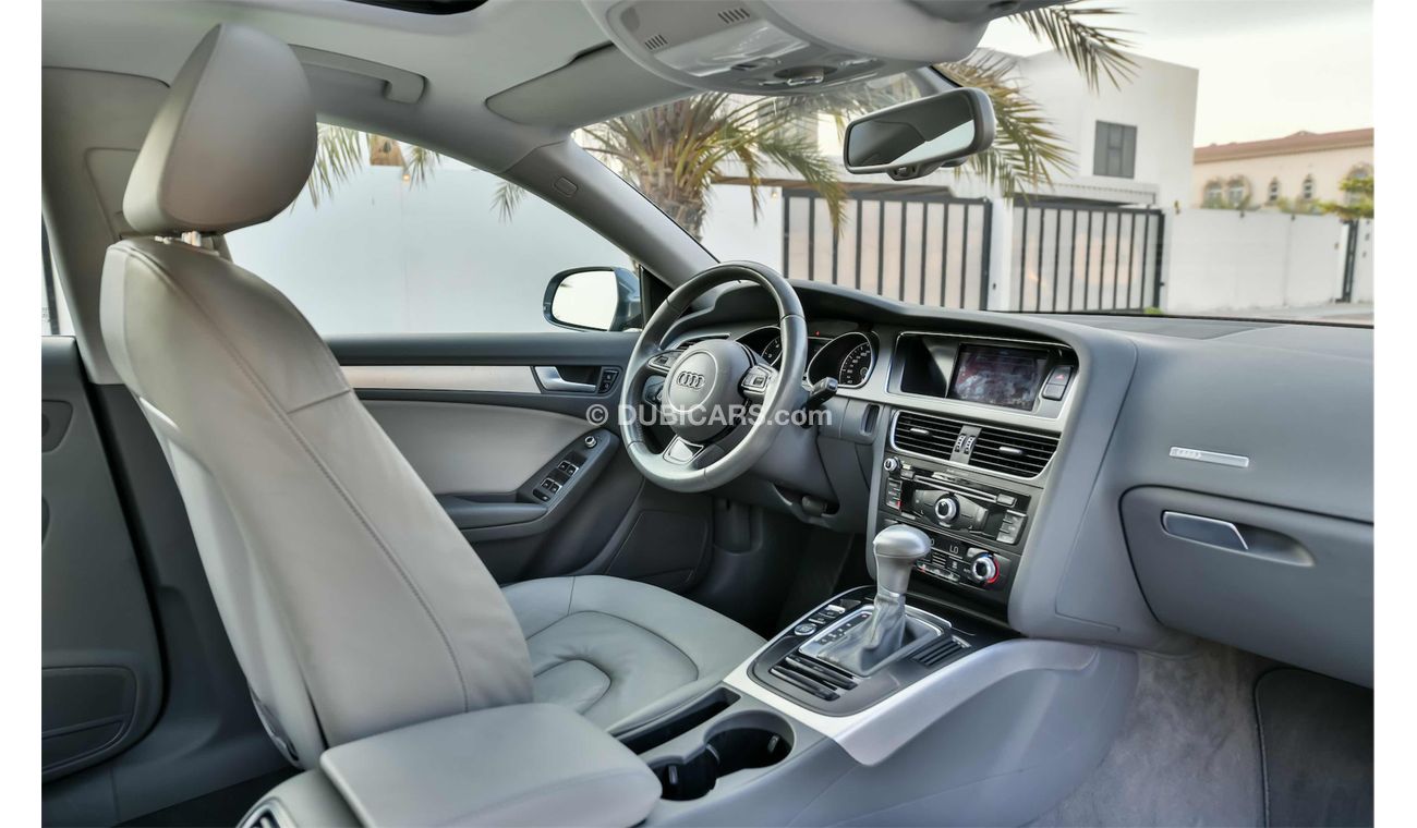 Audi A5 Sportback S-Line - With Warranty! Take this car home for only AED 960 Per Month! - 0% DP