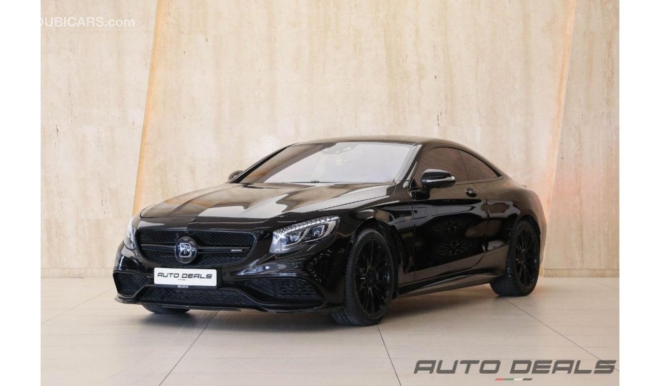 مرسيدس بنز S 63 AMG AMG Brabus B63 | 2015 - Top of the Line - Excellent Condition | 6.0L V8