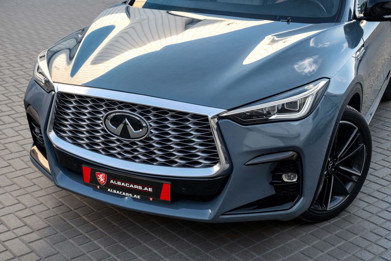 Infiniti QX55 QX55 | 2,253 P.M | 0% Downpayment | Infiniti QX55 Full Option | Agency Warranty & Service History!