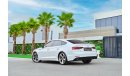 أودي S5 TFSI Quattro | 3,131 P.M  | 0% Downpayment | Excellent Condition!