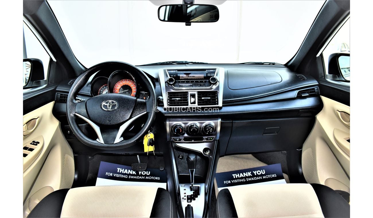 Toyota Yaris 1.3L SE HATCHBACK 2017 GCC DEALER WARRANTY