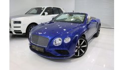 Bentley Continental GTC 2016, 13,000KMs Only, Al Habtoor Car, GCC Specs, **2 YEARS DEALERS WARRANTY**