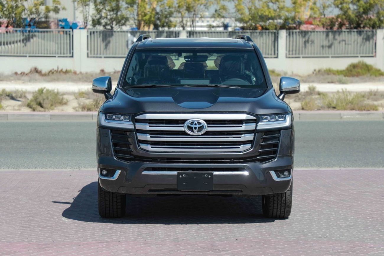 تويوتا لاند كروزر 2024 TOYOTA LC300 3.3 VX - GREY METTALIC inside BLACK | Export Only