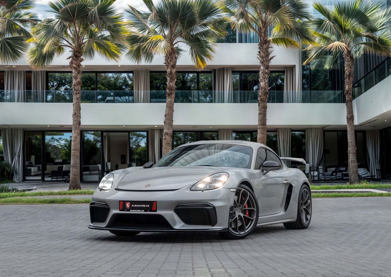 بورش كايمان 718 Cayman GT4 I Manual | 6,898 P.M | 0% Downpayment | Amazing Condition!