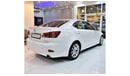 Lexus IS300 EXCELLENT DEAL for our Lexus IS 300 ( 2012 Model! ) in White Color! GCC Specs