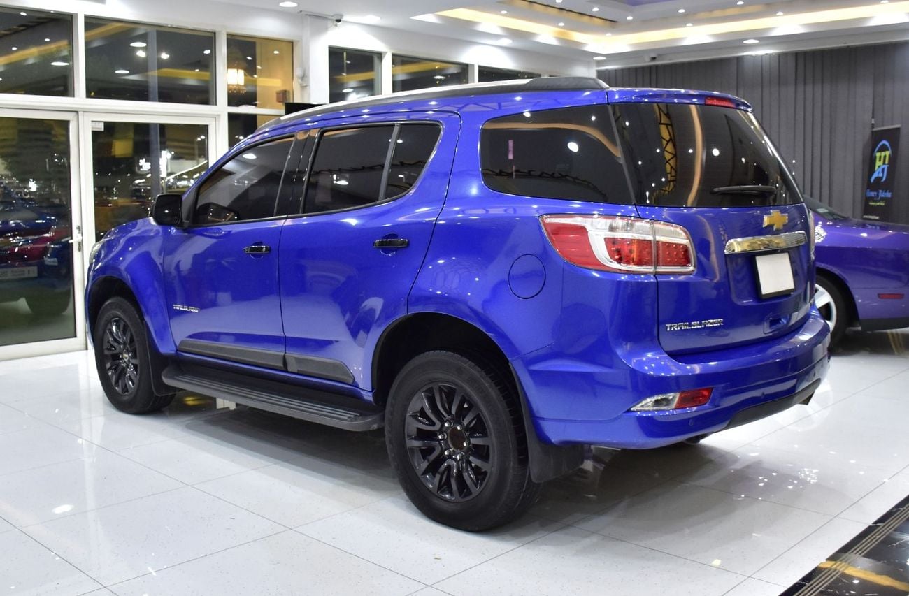Chevrolet Trailblazer LT Z71 EXCELLENT DEAL for our Chevrolet Trailblazer Z71 ( 2018 Model ) in Blue Color GCC Specs
