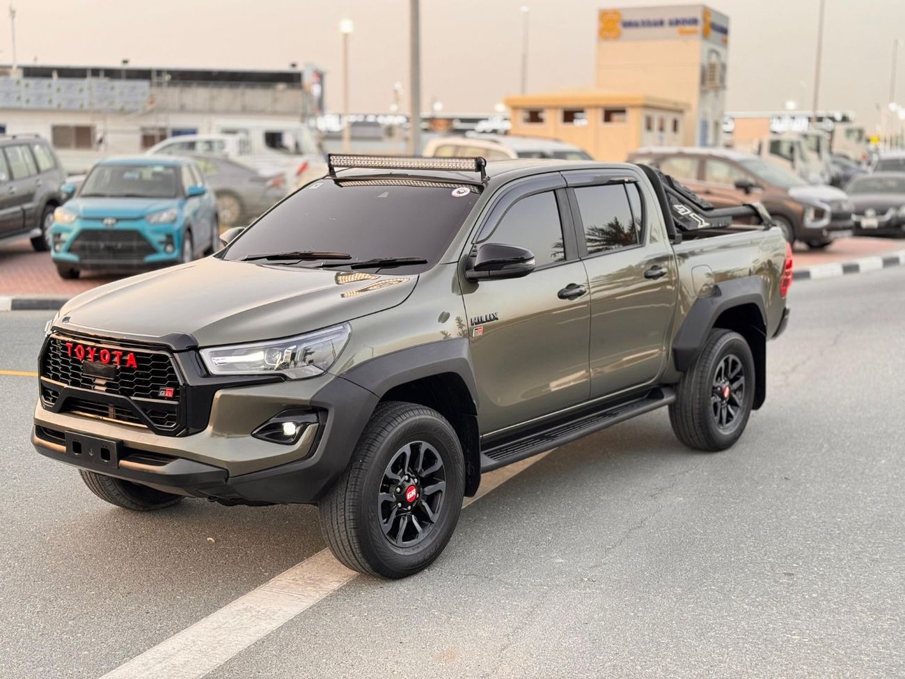 Toyota Hilux GR SPORT KIT INSTALLED | ROOF MOUNTED LED LIGHTS | LATEST SPORTS BAR | 2.8L DIESEL | RHD | ELECTRIC