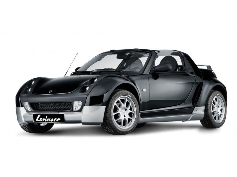Smart Roadster cover - Front Left Angled
