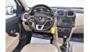 Renault Symbol | AED 744 PM | 0% DP | 1.6 SE 2017 GCC DEALER WARRANTY