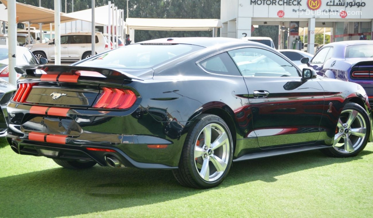 فورد موستانج Mustang Eco-Boost V4 2019/Premium/Shelby Kit/Leather Seats/Low Miles/Very Good Condition