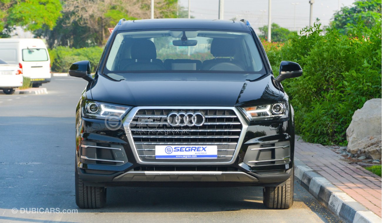 Audi Q7 2019 2.0 TFSI. Quattro For UAE LIMITED STOCK IN UAE with VAT & Warranty - للتسجيل السعر