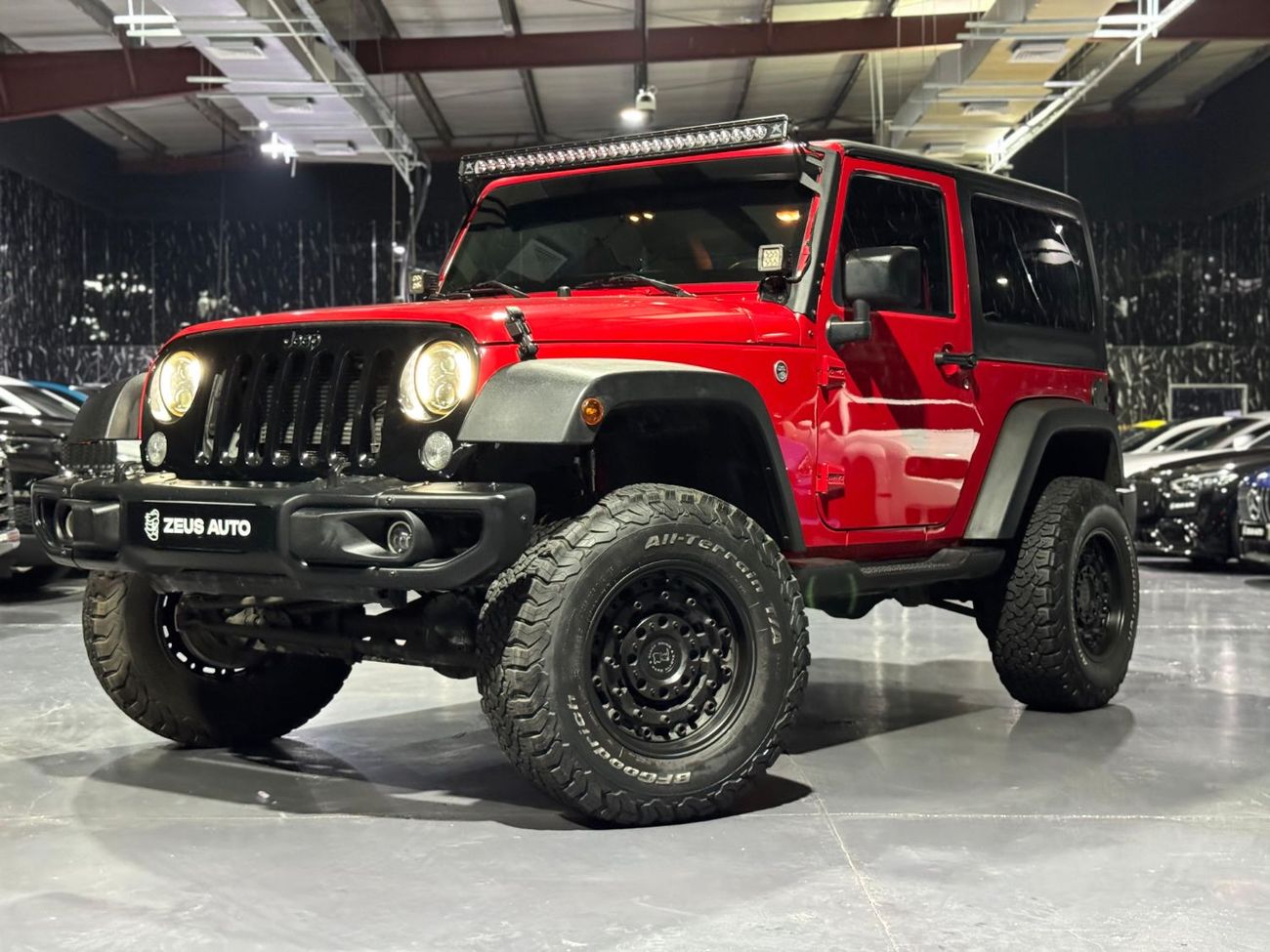 جيب رانجلر Willys Wheeler 3.6L A/T (2 Door) 2018 Jeep Wrangler JK Willys, Warranty, Full Service History, Excel