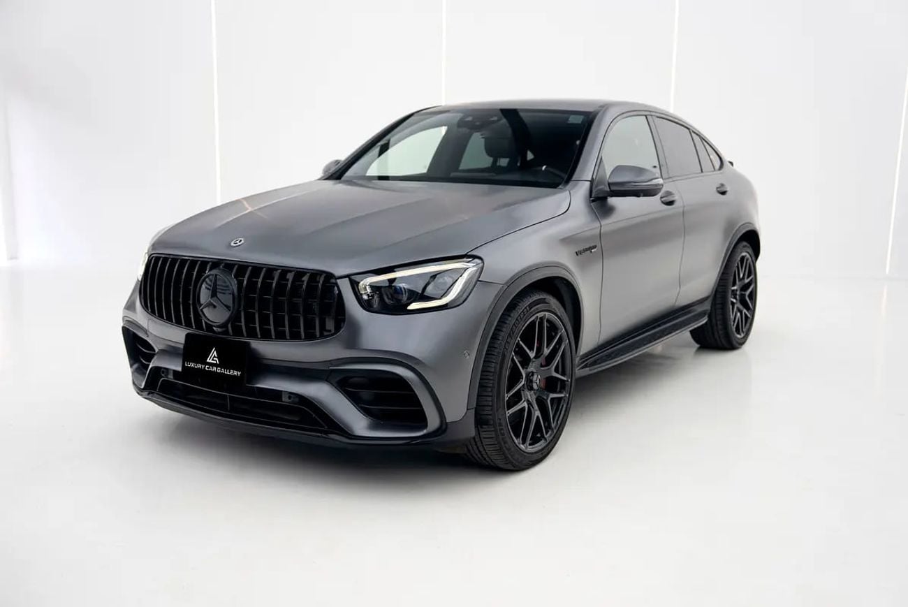 Mercedes Benz GLC 63 AMG S 503 HP V8 | MATTE GREY | 21-INCH AMG WHEELS