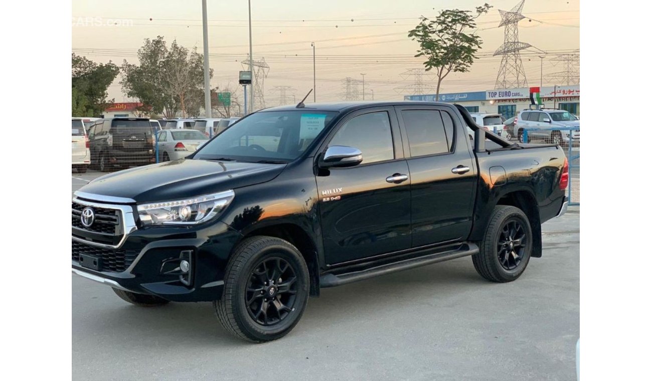 تويوتا هيلوكس toyota hilux model 2016 black colour full option