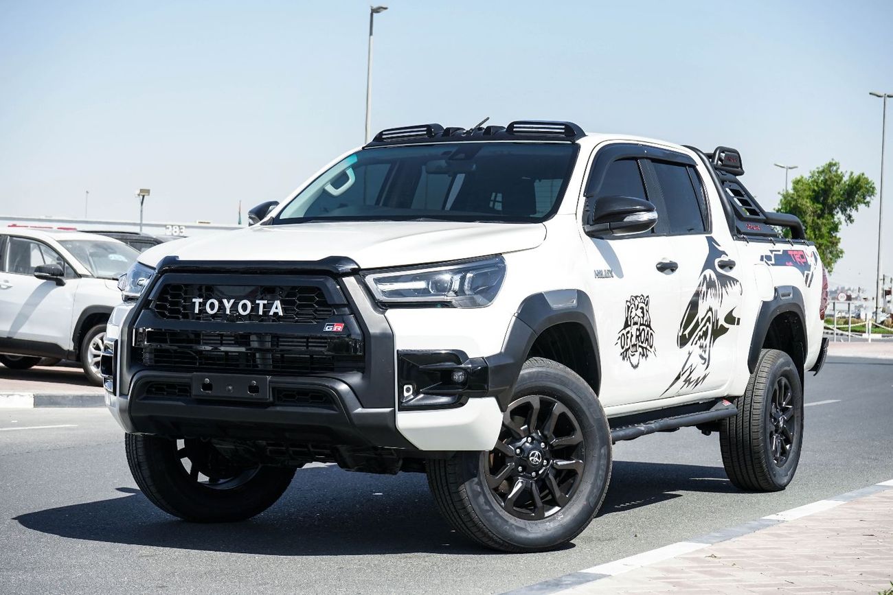 تويوتا هيلوكس The Toyota Hilux is a legendary, mid-size pickup truck known for its exceptional ruggedness, durabli