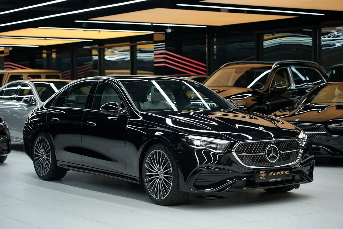مرسيدس بنز E300 E 300 | GCC 0km | Agency Warranty | AMG Package