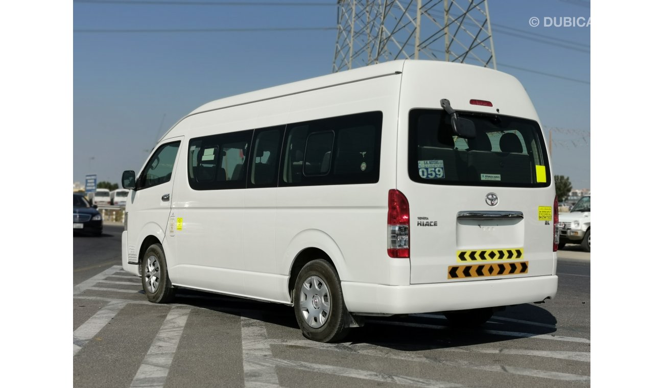 Toyota Hiace HIGHROOF 2.7L PETROL, 15" ALLOY WHEELS, POWER STEERING (LOT # 515)