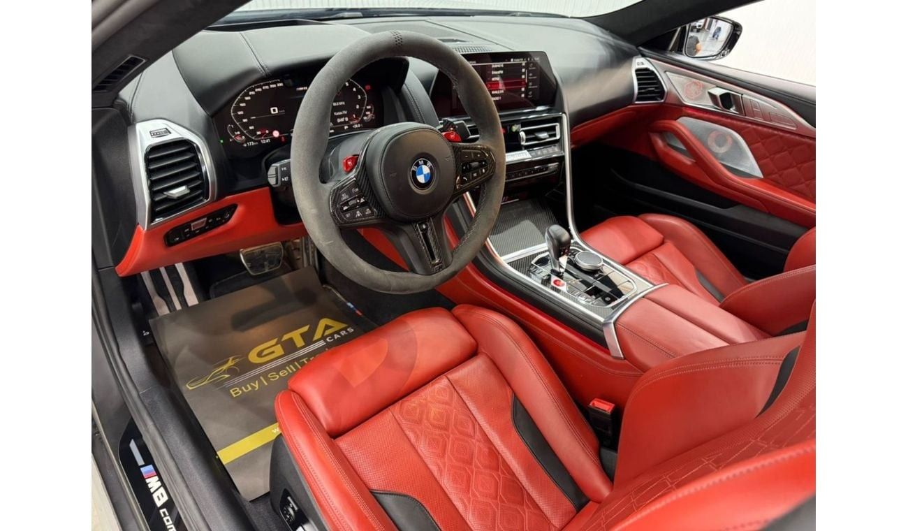BMW M8 Competition 4.4L (617 HP) 2021 BMW M8 Competition Gran Coupe, 2025 BMW Warranty + Service Pack, Carb