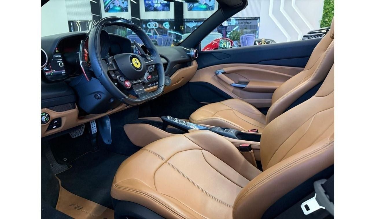 فيراري ف ٨ سبيدر 3.9T V8 2021 FERRARI F8 SPIDER NOVITEC /LOW MILEAGE /Mint Condition