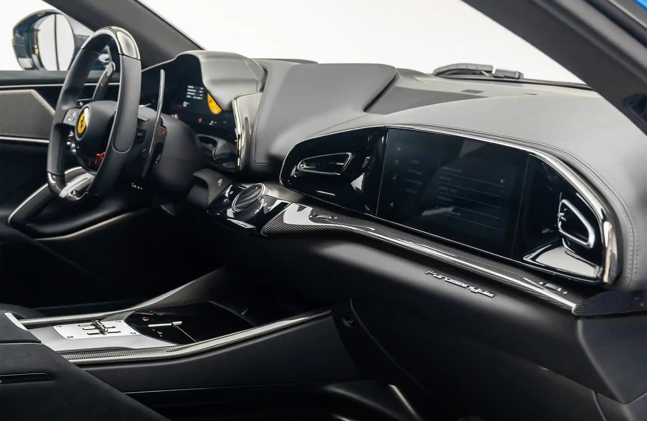 Ferrari Purosangue 6.5L V-12 Naturally Aspirated Engine