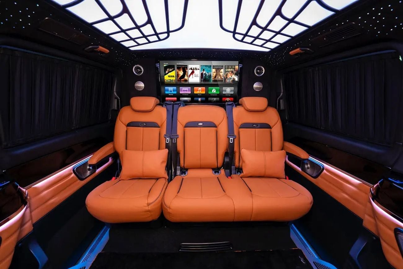 مرسيدس بنز V 300 NEW ARRIVAL 2026 MODEL VIP MERCEDES GCC V300 with ADDITIONAL REAR AC - 2 Years Warranty by VLINE