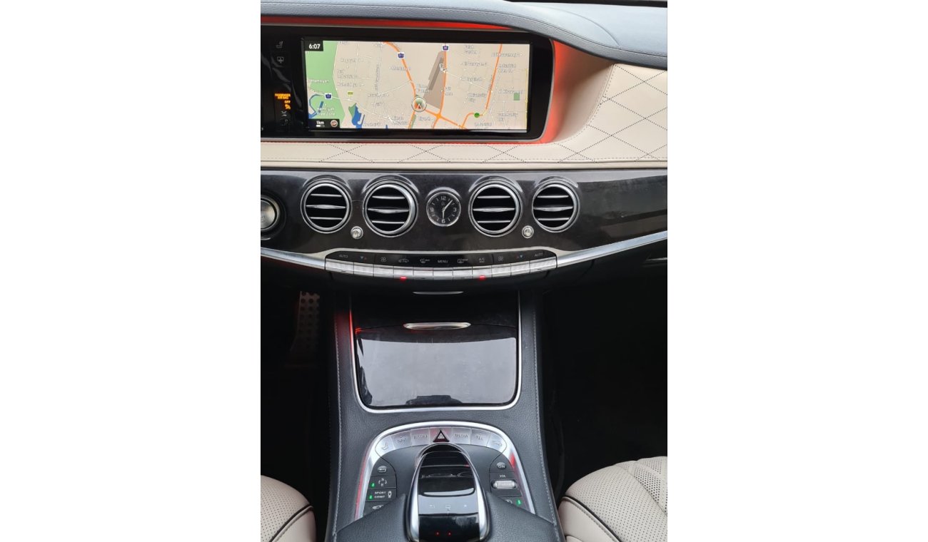 مرسيدس بنز S 550 مرسيدس S550  مديل2015 محول 2019  كامل مع الاكزوز