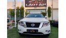 Nissan Pathfinder American import number 2, white color inside gray, fingerprint, rear camera screen, cruise control,