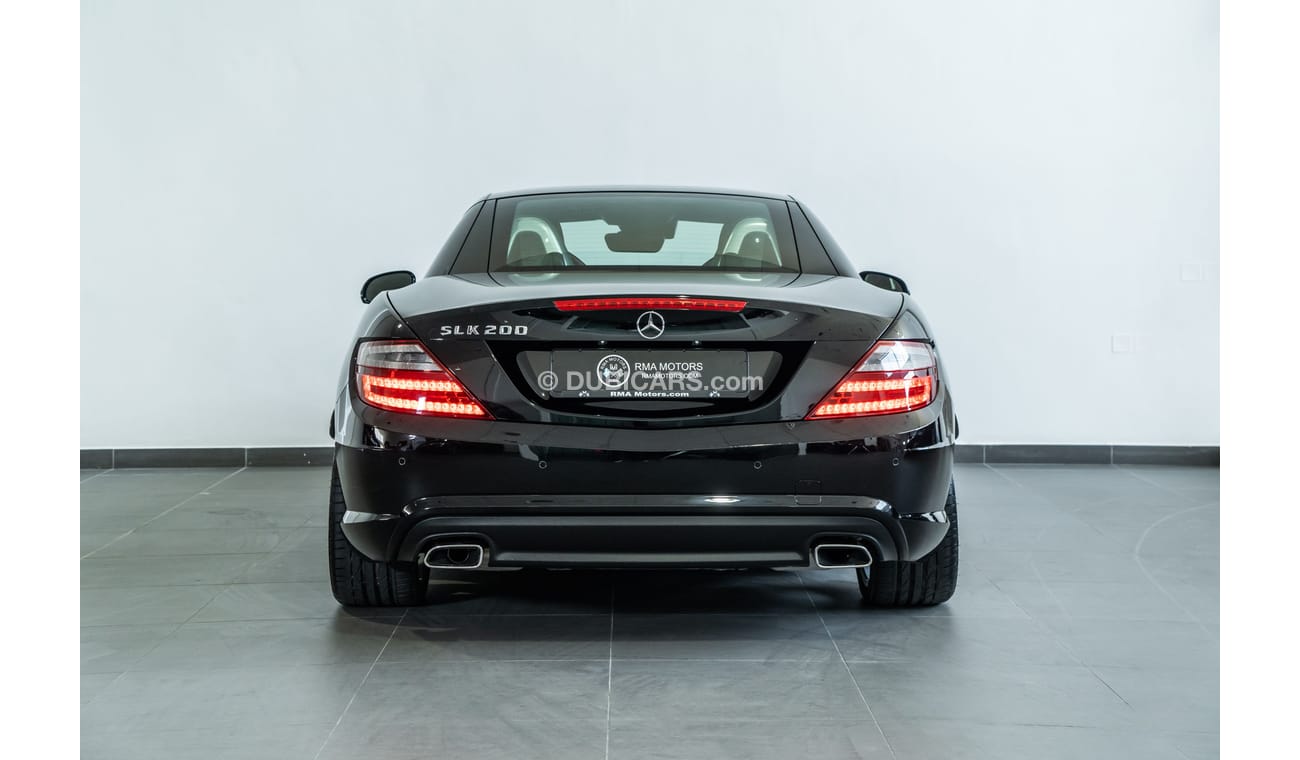 مرسيدس بنز SLK 200 2014 Mercedes-Benz SLK200 / Full Mercedes Benz Service History