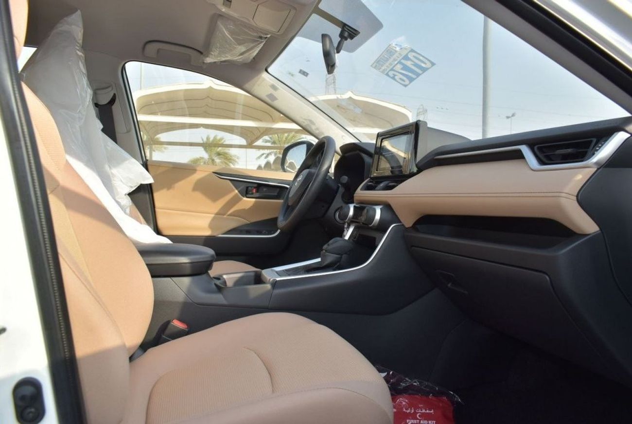 تويوتا راف ٤ 2.0L , 4WD, SUV, MULTIMEDIA STEERING, WHITE COLOR FOR EXPORT, MODEL 2023
