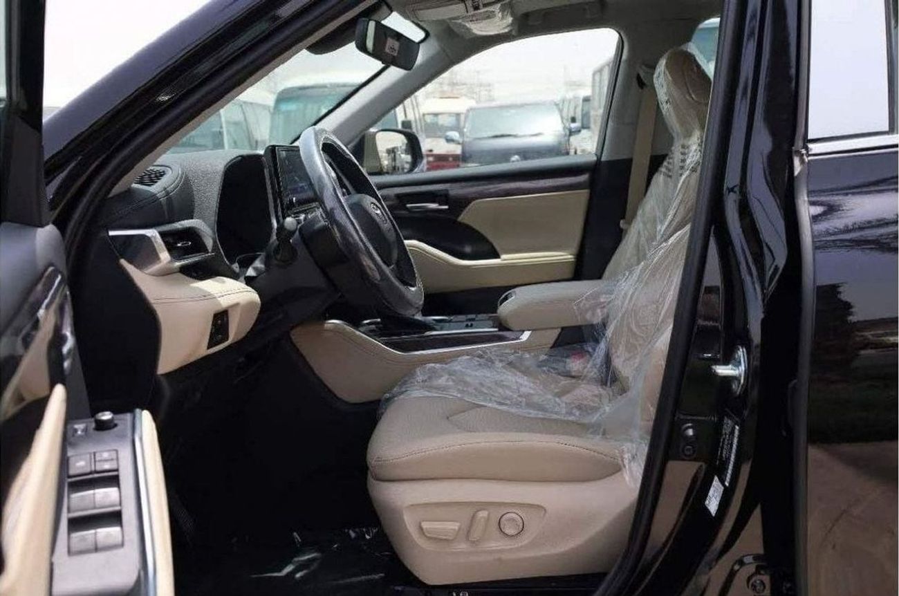 تويوتا هايلاندر 2.5 HYBRID, LIMITED, MEMORY SEAT, WIRELESS CHARGER, 360 CAMERA, SEAT HEATING, FULL OPTION, MODEL2023