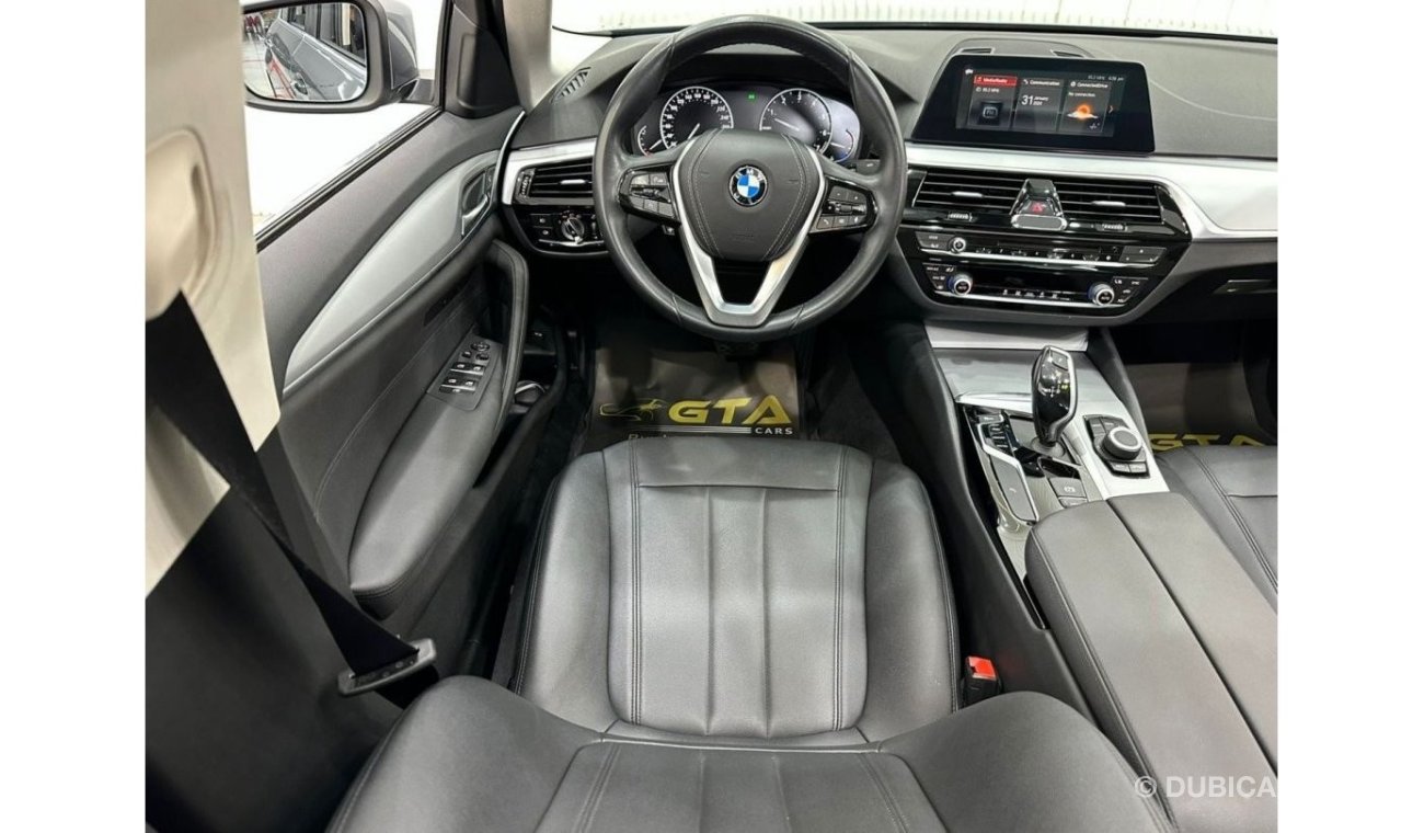 بي أم دبليو 520i Std 2020 BMW 520i, August 2024 BMW Warranty + Service Pack, Low Kms, GCC