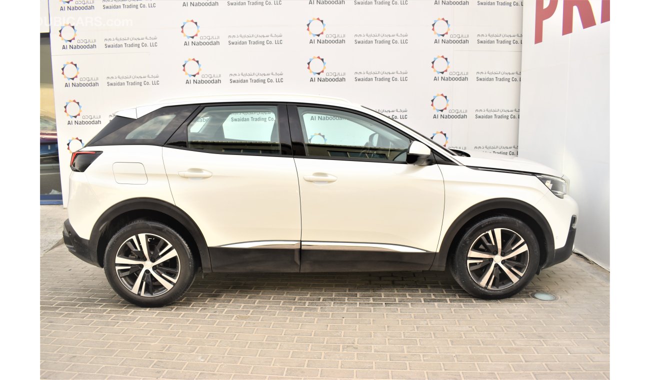 Peugeot 3008 1.6L ALLURE 2019 GCC AGENCY WARRANTY UP TO 2024 OR 100,000KM