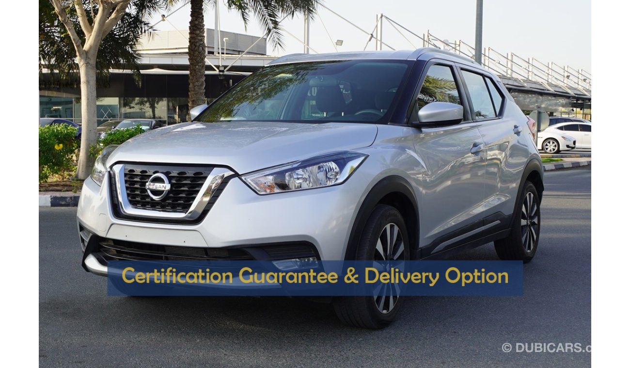 Nissan Kicks Certified Vehicle with Delivery option; KICKS(GCC Specs)in good condition with warranty(Code :00444)