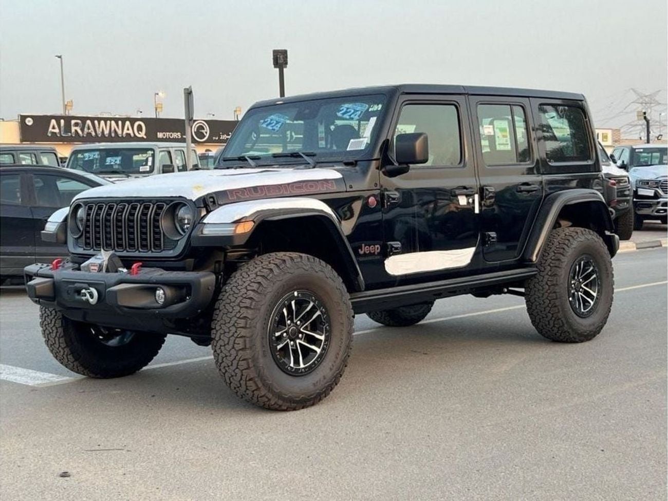 Jeep Wrangler Unlimited RUBICON EXPORT PRICE - JEEP WRANGLER 3.6L v6