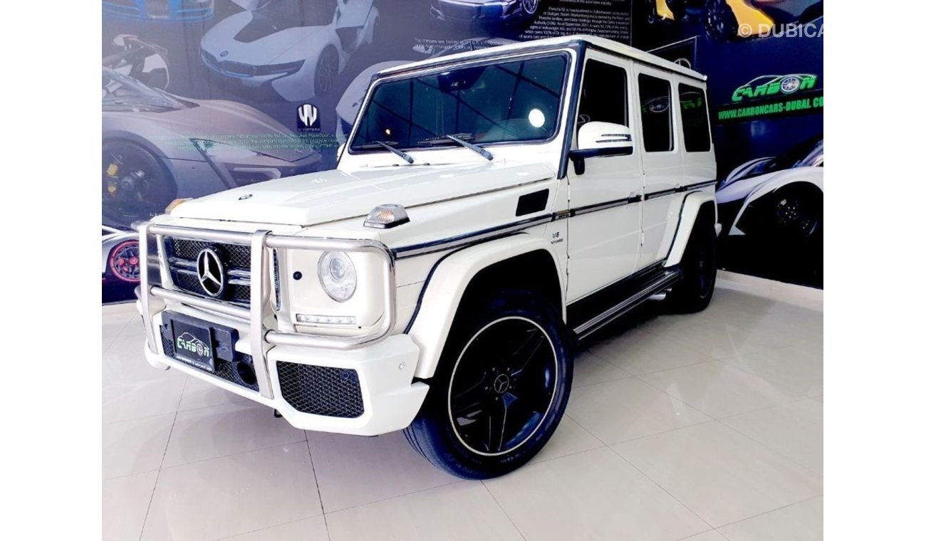 Mercedes-Benz G 63 AMG - 2015 - GCC - ONE YEAR WARRANTY - ( 3,050 AED PER MONTH )