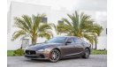 Maserati Ghibli | AED 2,135 Per Month | 0% DP | Fully Loaded! - Exceptional Condition!