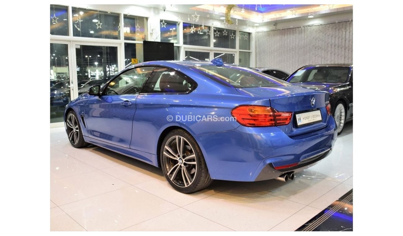 بي أم دبليو 428i EXCELLENT DEAL for our BMW 428i Coupe M-Kit ( 2016 Model! ) in Blue Color! GCC Specs