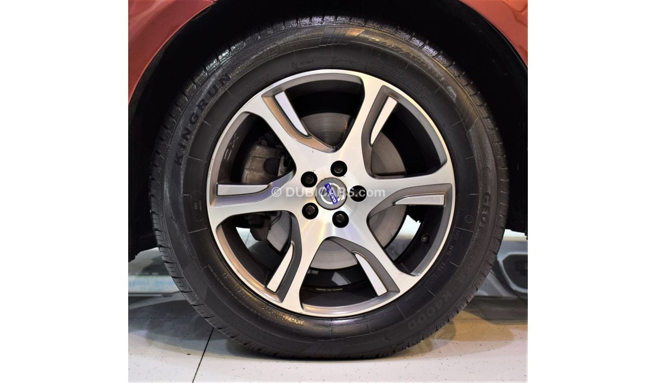 Volvo XC60 EXCELLENT DEAL for our FULL OPTION! Volvo XC60 T6 AWD 2012 Model!! in Red Color! GCC Specs