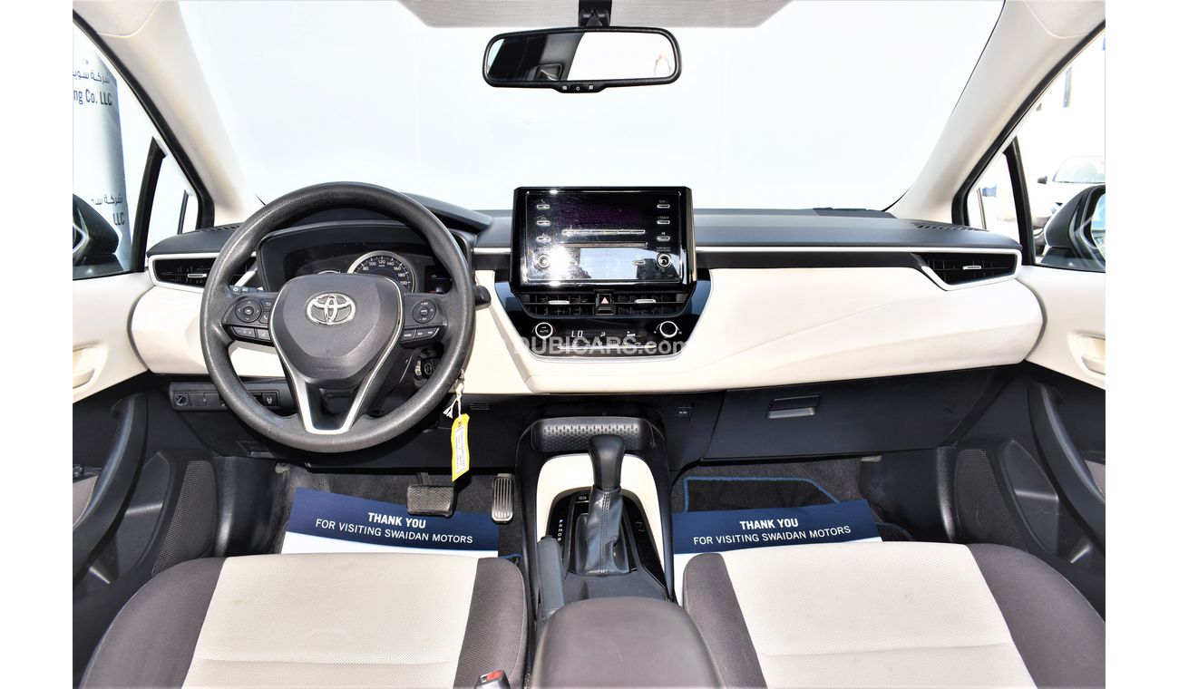 Toyota Corolla AED 1370 PM | 1.8L HIBRID GCC DEALER WARRANTY