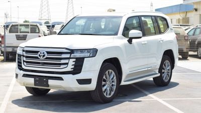 Toyota Land Cruiser ECTP2M003 - 2026 TLC300 GXR 3.5L Petrol Auto White w Beige - Sunroof, Leather, Rear Entertainment