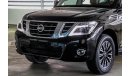Nissan Patrol Platinum V6 2018 GCC under Agency Warranty with Zero Down-Payment.