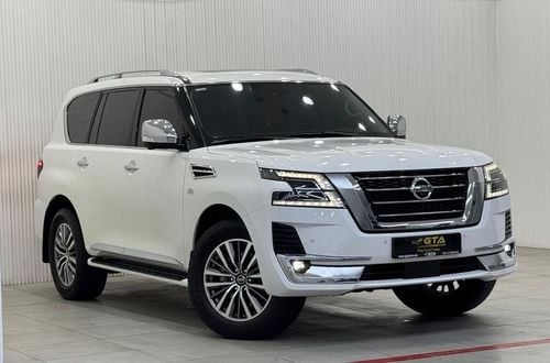 نيسان باترول LE Platinum City 5.6L 2021 Nissan Patrol LE Platinum City, 2025 Nissan Patrol, Fully Loaded, 8 Seate