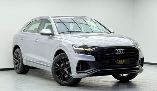 Audi Q8 55 TFSI quattro S-Line 3.0L (340 HP) 2020 Audi Q8 55 TFSI Quattro S-Line Black Edition, Warranty, Fu