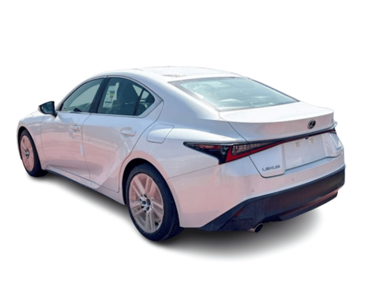 لكزس IS 300 ECTALM004 - 2025 Lexus IS300 Prime – 2.0L Petrol Auto – GCC – White with Dark Rose Interior